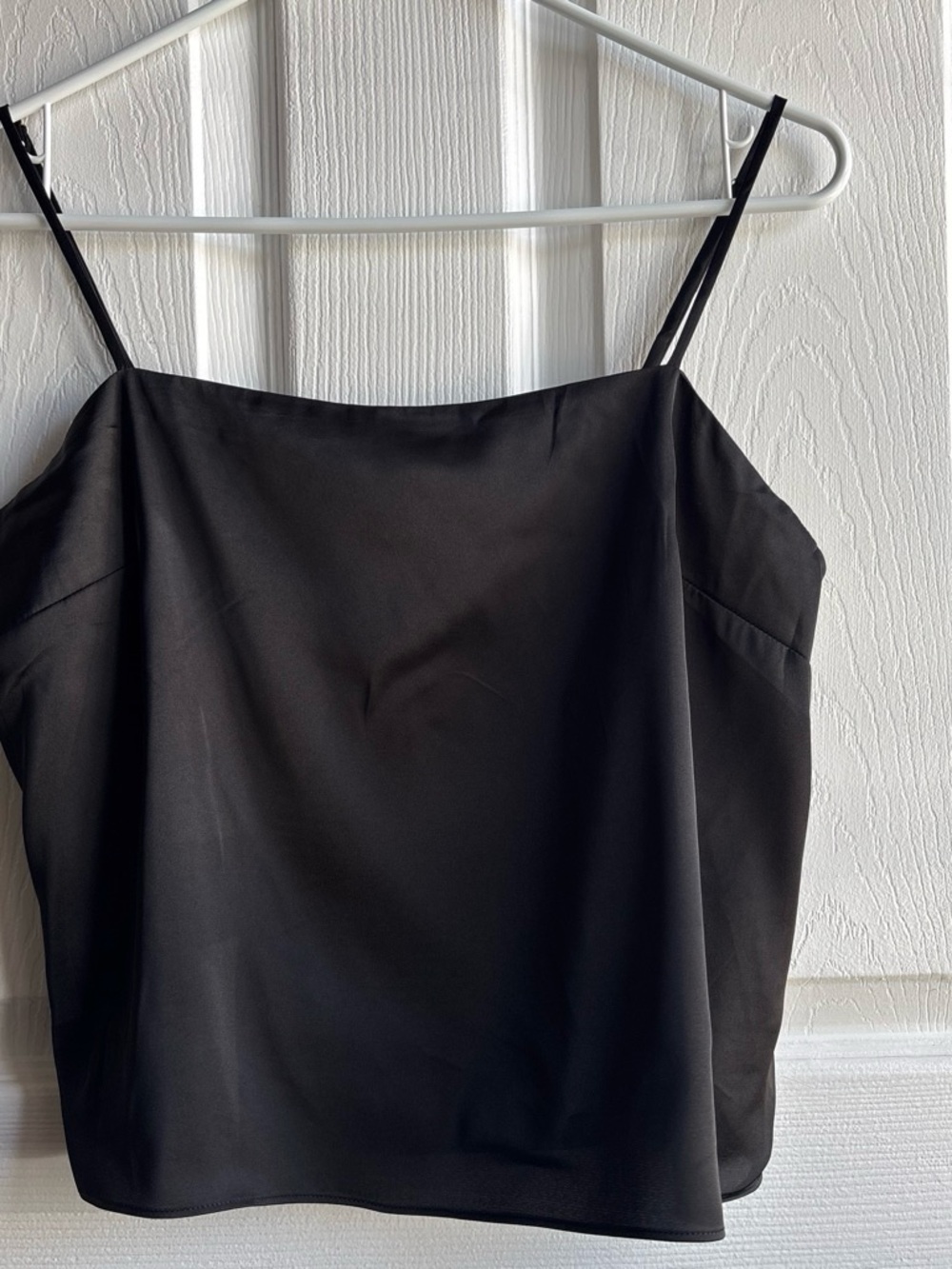🍓Express Black Solid Camisole Tank Top Adjustable Straps Size M